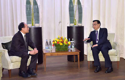 Premier Li meets ITU secretary-general