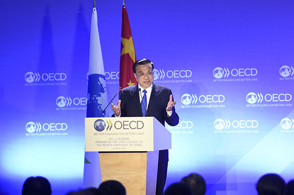 China, OECD eye closer partnership