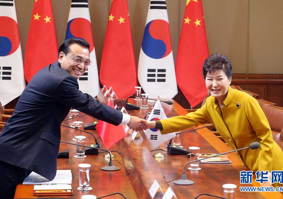 Visiting S Korea is like dropping by a neighbor: Premier Li