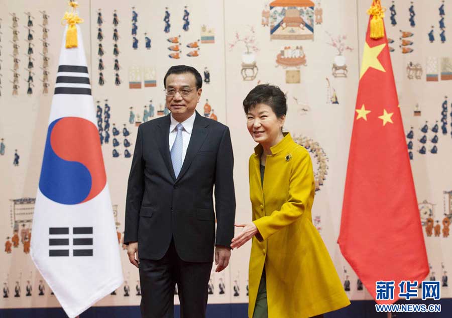 Visiting S Korea is like dropping by a neighbor: Premier Li