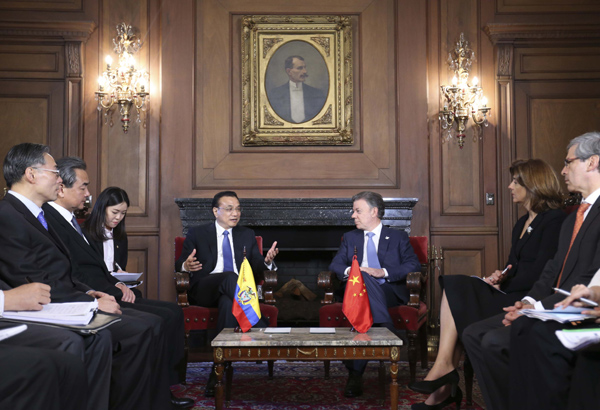 Premier witnesses signing of key deals with Colombia