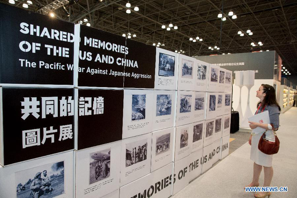 Book, photos recall memories of US, China fighting together in WWII