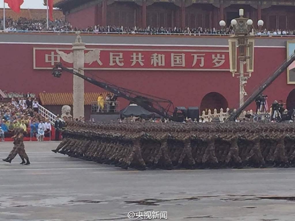 China rehearses V-Day parade