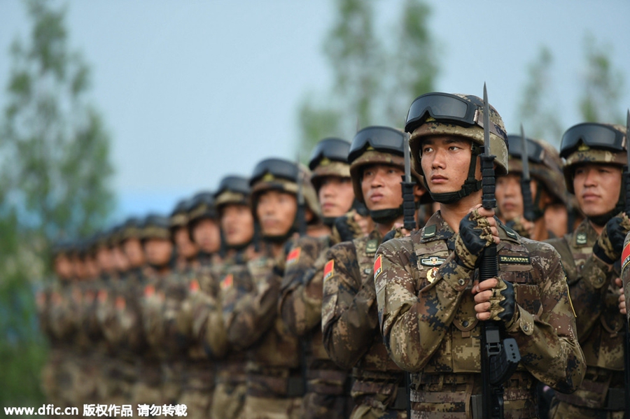 Honor guards train for months ahead of parade