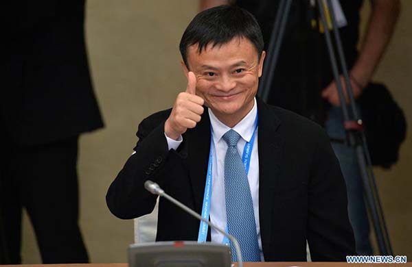 Sharing and transparency key for Internet: Jack Ma