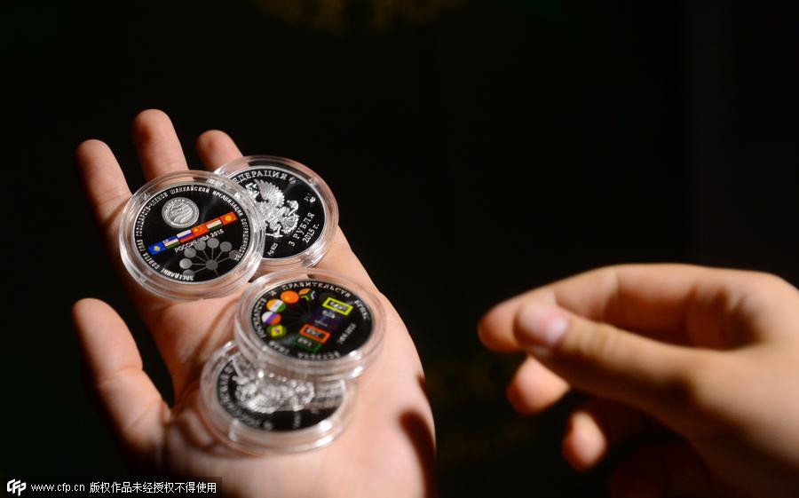 Russia launches coins for BRICS, SCO summits in Ufa