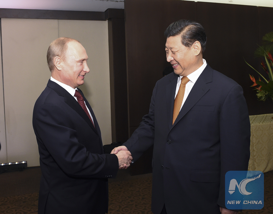 Backgrounder: Important meetings between Xi, Putin in last two years