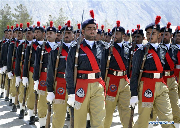 Policemen graduation ceremony held in SW Pakistan