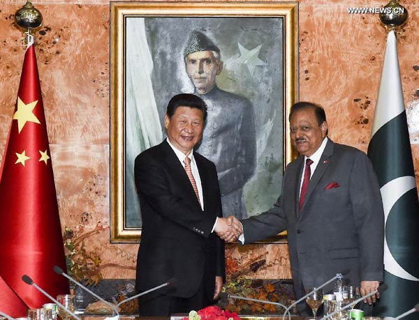 Xi says increasingly confident in China-Pakistan ties