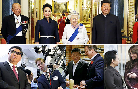 Image result for China, Britain issue declaration to seal "global" partnership