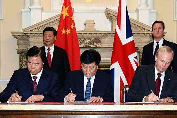 More than 100 UK investment projects revealed in Beijing