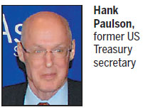Paulson flays US attitude toward AIIB membership