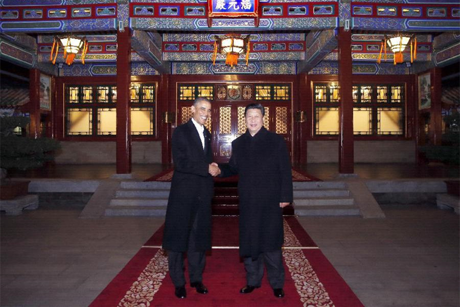 Four major meetings between Xi and Obama since 2013