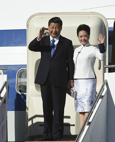 Xi arrives in Seattle, kicks off landmark state visit to US