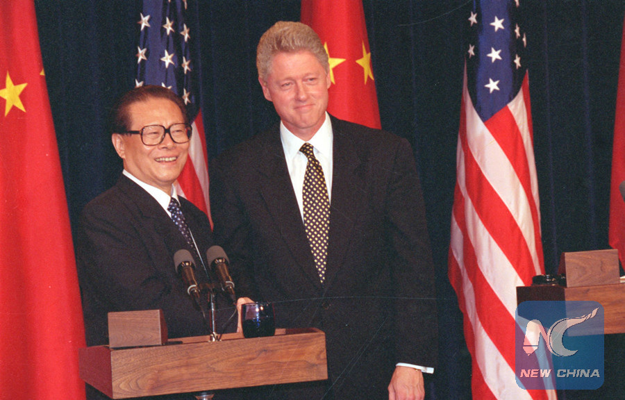Highlights in China-US ties over past four decades