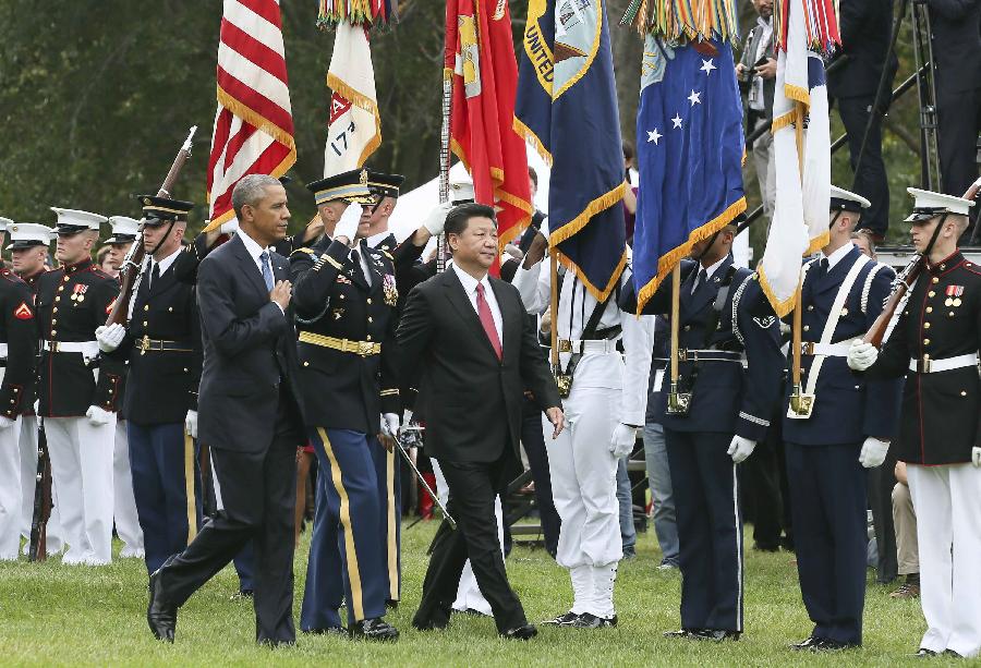 In pictures: Chinese President's visit in US on Sept 25