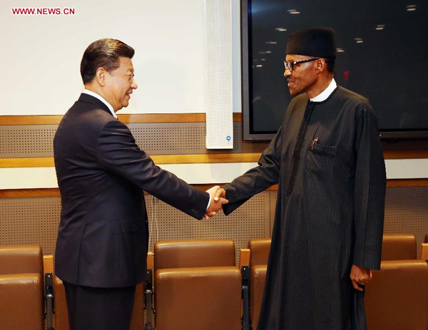 Chinese president calls for boosting cooperation with Nigeria