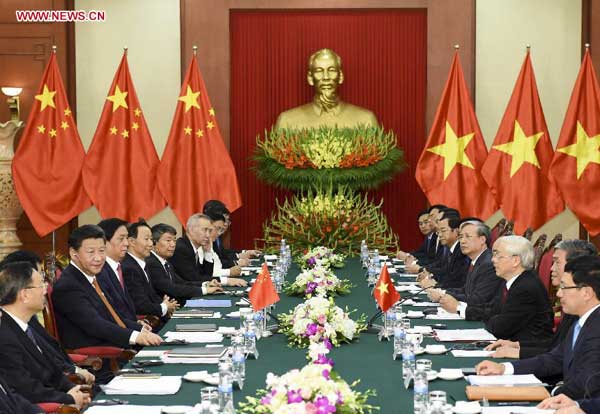 China ready to promote party-to-party communication with Vietnam: Xi
