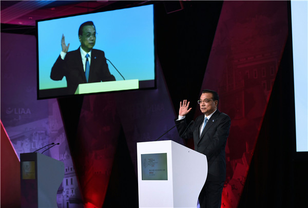 Premier Li Keqiang proposes four principles to guide '16+1' cooperation