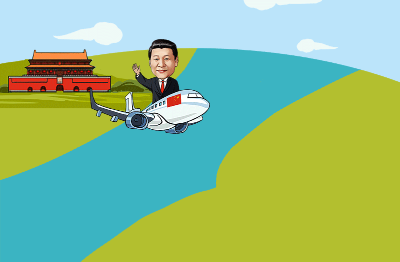 Cartoon Commentary, Xi's LatAm trip①: Opening up new prospects for China, LatAm & Asia-Pacific cooperation
