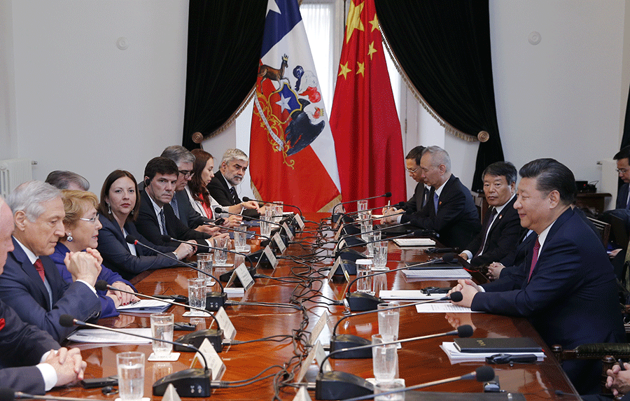IMAGES: Xi in Chile