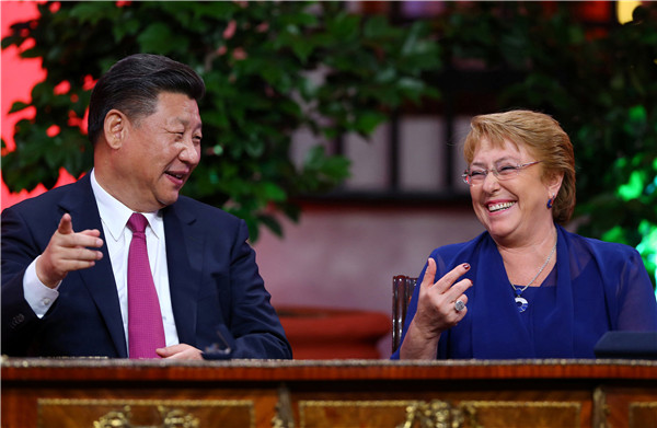 China, Chile seek to upgrade FTA