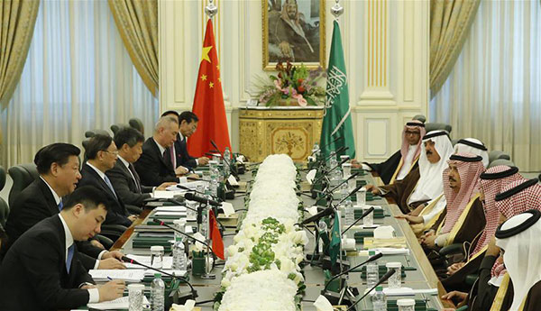 Xi boosts ties with Saudis