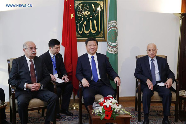 China supports Arab world to solve problems on its own: Chinese president