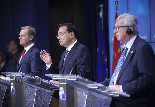China, EU reach wide-ranging agreements