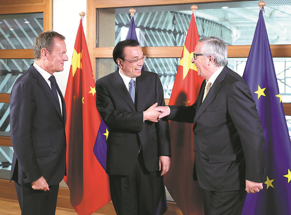 Li urges EU to honor WTO protocol - World - C