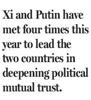 Xi, Putin cite group's 60 years of service