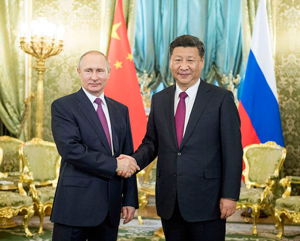 China, Russia to further deepen partnership amid new intl situation