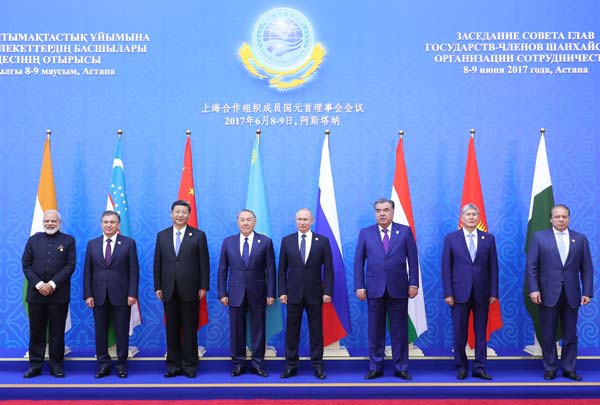 SCO leaders emphasize political, diplomatic means to settle regional conflicts