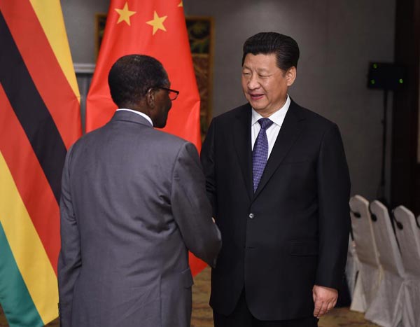 China pledges support for Zimbabwe's development