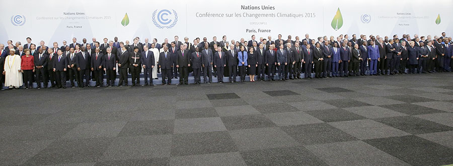 World leaders gather for the World Climate Change Conference