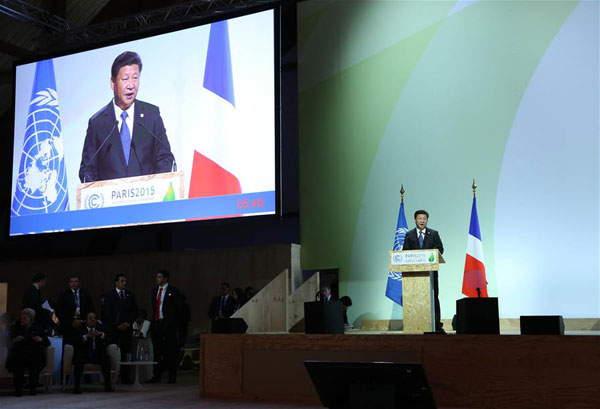 Xi says climate summit a 'starting point'