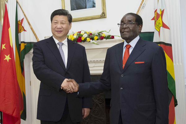 China, Zimbabwe agree to boost cooperation for common development