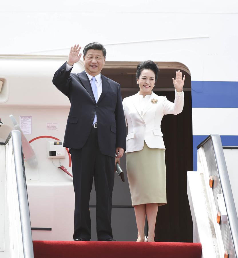 In pictures: Chinese president's visit to Zimbabwe