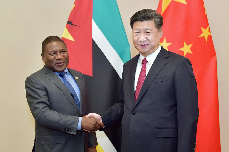 Joining hands: Xi and African leaders