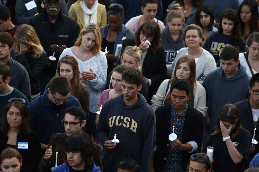 Candlelight vigil to mourn shooting victims in California