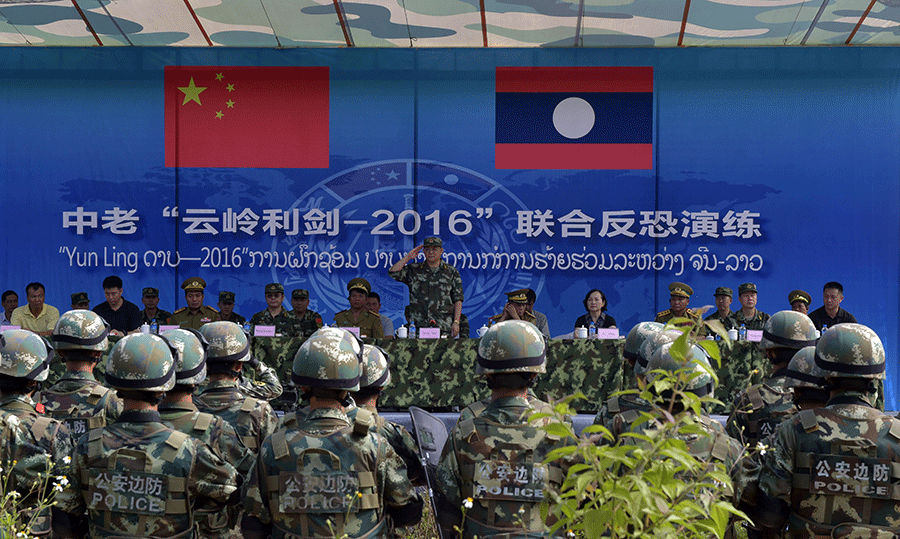 China-Laos anti-terror drill held in SW China