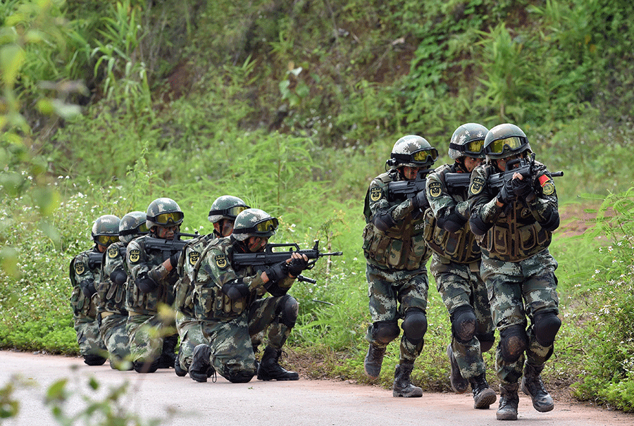 China-Laos anti-terror drill held in SW China