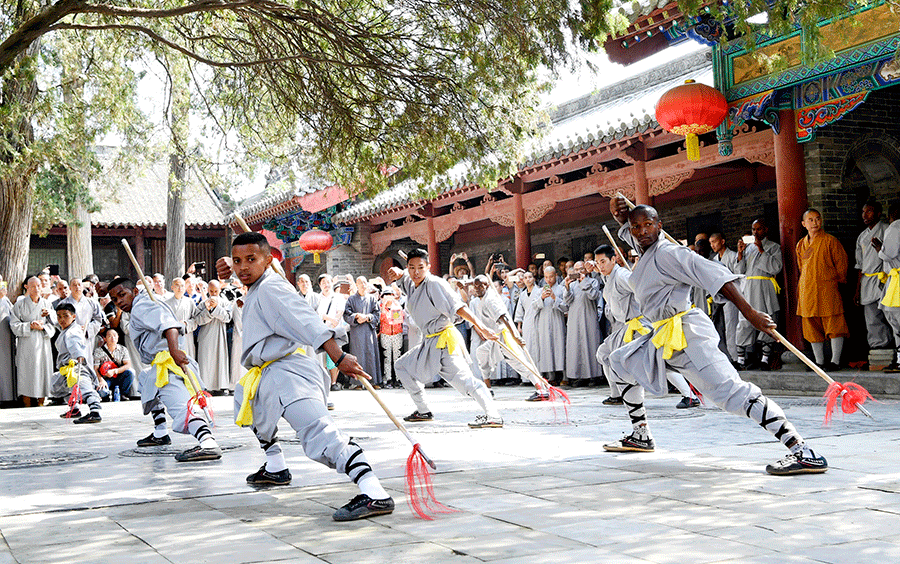 20 African apprentices graduate from C China's Shaolin Temple