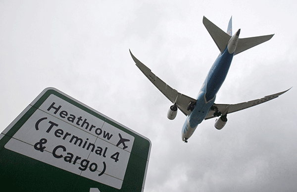 Scotland backs third runway at Heathrow as battle of skies over London intensifies