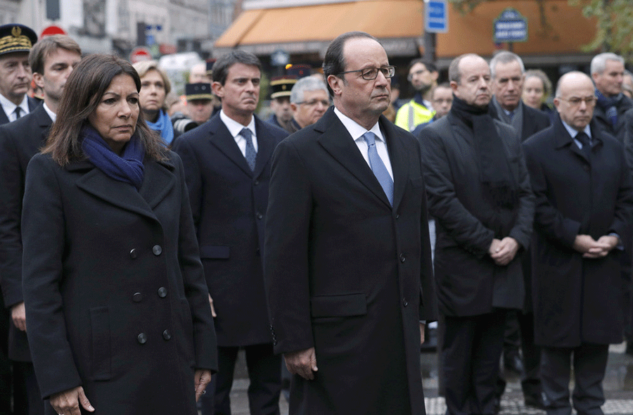 Solemn ceremonies mark 1st anniversary of Paris attacks