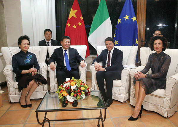 Italy trustworthy friend, important partner: Xi