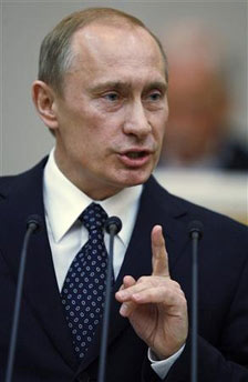 Vladimir Putin answers deputies questions at the State Duma ...