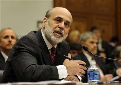 Bernanke: Financial crisis taking toll on economy