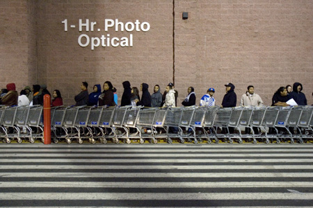  ... walmart store on black friday in oakland california november 28 2008