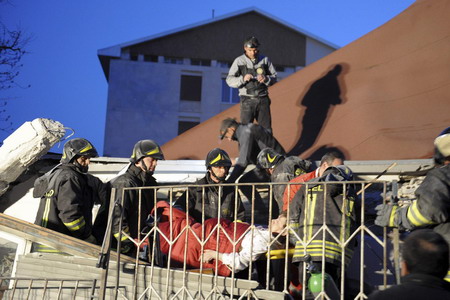 Italy earthquake death toll rises to 70